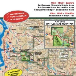 Green Trails Map 205S - Rattlesnake Mountain