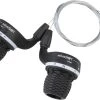 microSHIFT MS25 Twist Shifter Set - 3 x 7-Speed