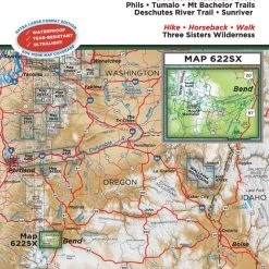 Green Trails Map 622SX - Bend-Three Sisters