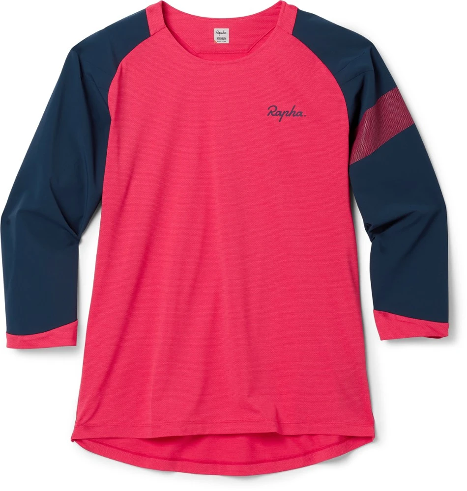 Rapha Trail 3/4-Sleeve Bike Jersey - Women's 1 Rapha Trail 3/4-Sleeve Bike Jersey - Women's