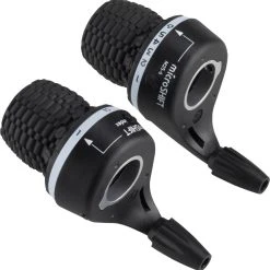 microSHIFT MS25 Twist Shifter Set - 3 x 6-Speed