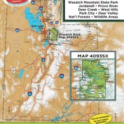 Green Trails Map 4093SX - Wasatch Back, UT