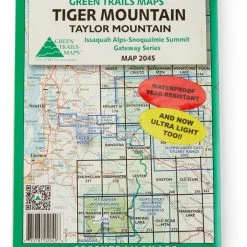 Green Trails Map 204S - Tiger Mountain/Taylor Mountain