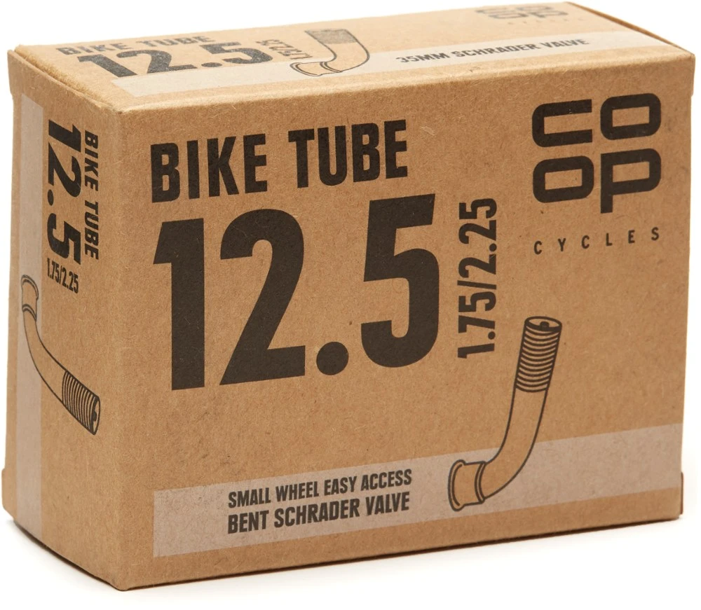 Co-op Cycles Schrader Tube - 12.5 x 1.75 - 2.25 1 Co-op Cycles Schrader Tube - 12.5 x 1.75 - 2.25