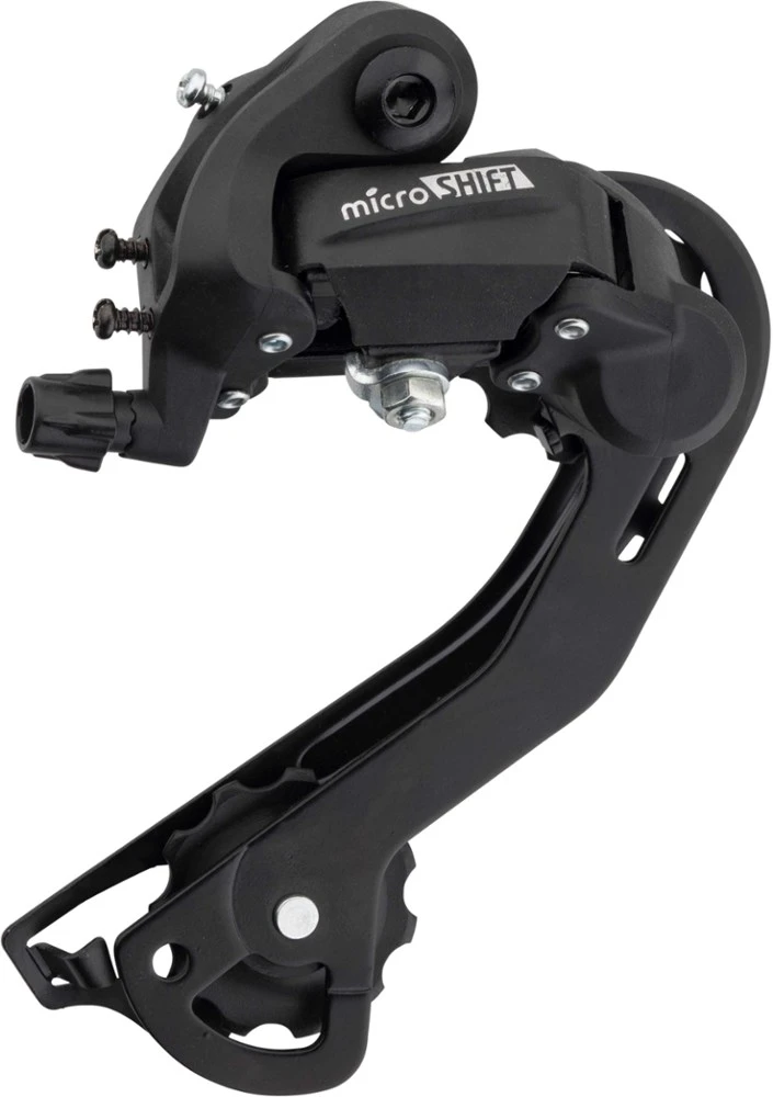 microSHIFT M21 Long-Cage 6/7-Speed Rear Derailleur 1 microSHIFT M21 Long-Cage 6/7-Speed Rear Derailleur