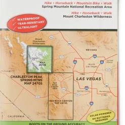 Green Trails Map 2470S - Charleston Peak, Spring Mountains