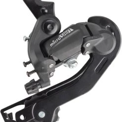 microSHIFT M21 Long-Cage 6/7-Speed Rear Derailleur - Dropout Claw Hanger
