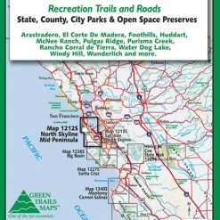 Green Trails Map 1212S - North Skyline Mid-Peninsula